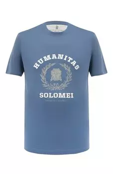 Хлопковая футболка Brunello Cucinelli