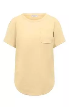 Хлопковая футболка Brunello Cucinelli