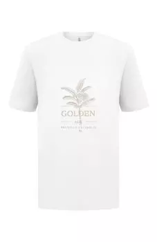 Хлопковая футболка Brunello Cucinelli