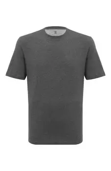 Хлопковая футболка Brunello Cucinelli