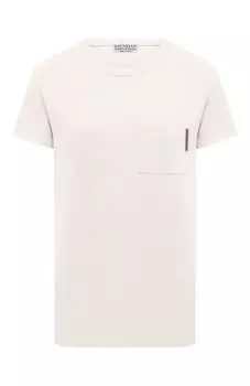 Хлопковая футболка Brunello Cucinelli