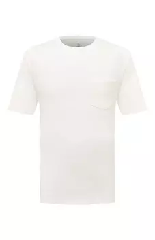 Хлопковая футболка Brunello Cucinelli