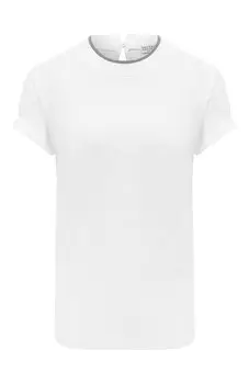 Хлопковая футболка Brunello Cucinelli