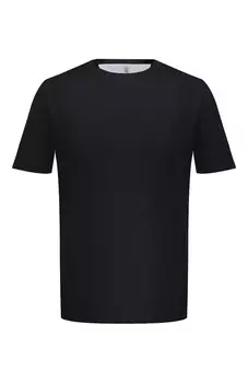 Хлопковая футболка Brunello Cucinelli