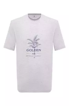 Хлопковая футболка Brunello Cucinelli