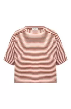 Хлопковая футболка Brunello Cucinelli