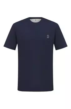 Хлопковая футболка Brunello Cucinelli