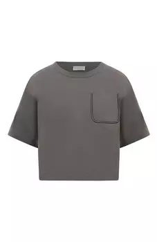 Хлопковая футболка Brunello Cucinelli