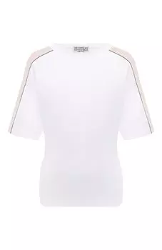 Хлопковая футболка Brunello Cucinelli