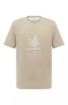 Хлопковая футболка Brunello Cucinelli