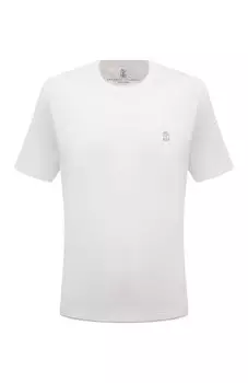 Хлопковая футболка Brunello Cucinelli