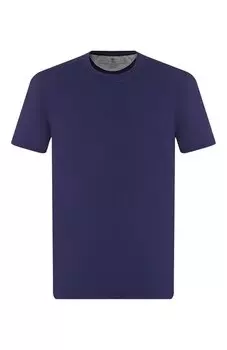 Хлопковая футболка Brunello Cucinelli
