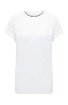 Хлопковая футболка Brunello Cucinelli