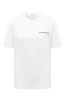 Хлопковая футболка Brunello Cucinelli