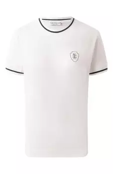 Хлопковая футболка Brunello Cucinelli