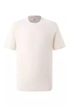 Хлопковая футболка Brunello Cucinelli