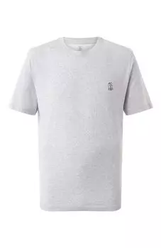 Хлопковая футболка Brunello Cucinelli