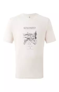 Хлопковая футболка Brunello Cucinelli