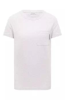 Хлопковая футболка Brunello Cucinelli