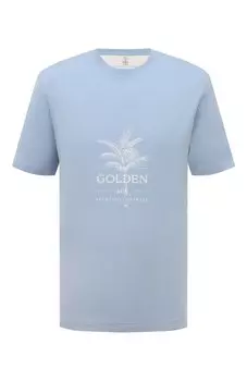 Хлопковая футболка Brunello Cucinelli