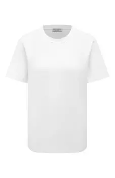 Хлопковая футболка Brunello Cucinelli