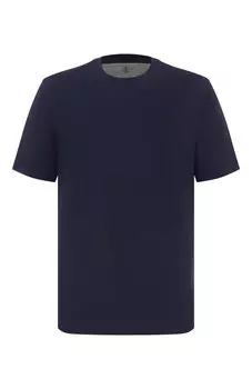 Хлопковая футболка Brunello Cucinelli