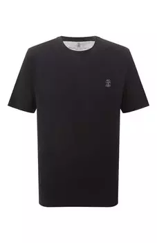 Хлопковая футболка Brunello Cucinelli