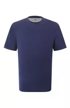 Хлопковая футболка Brunello Cucinelli