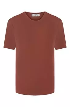 Хлопковая футболка Brunello Cucinelli