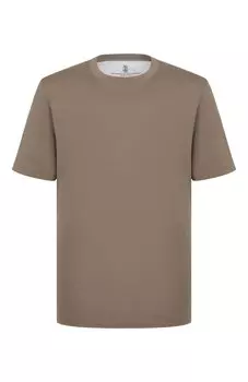 Хлопковая футболка Brunello Cucinelli