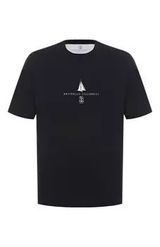 Хлопковая футболка Brunello Cucinelli