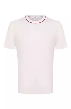 Хлопковая футболка Brunello Cucinelli