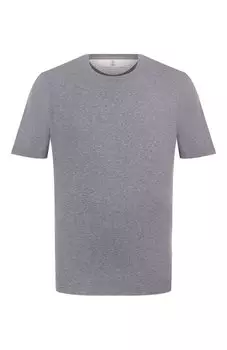 Хлопковая футболка Brunello Cucinelli