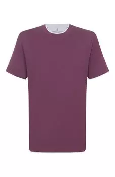Хлопковая футболка Brunello Cucinelli