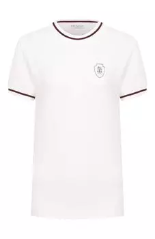 Хлопковая футболка Brunello Cucinelli