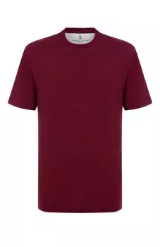 Хлопковая футболка Brunello Cucinelli