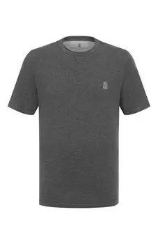 Хлопковая футболка Brunello Cucinelli