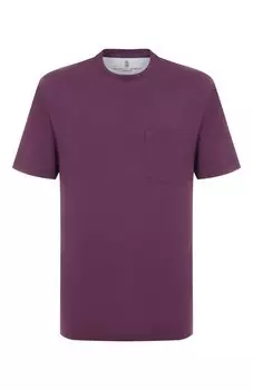 Хлопковая футболка Brunello Cucinelli