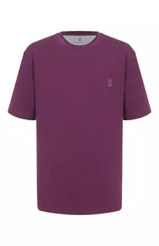 Хлопковая футболка Brunello Cucinelli