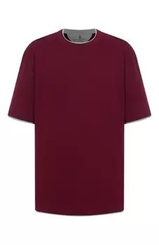 Хлопковая футболка Brunello Cucinelli