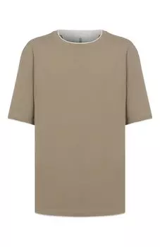 Хлопковая футболка Brunello Cucinelli