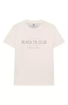 Хлопковая футболка Brunello Cucinelli