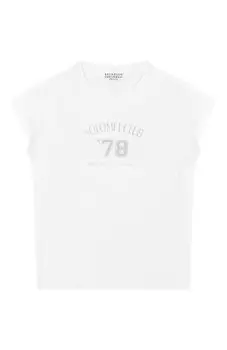 Хлопковая футболка Brunello Cucinelli