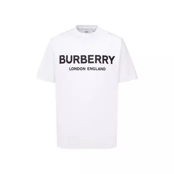 Хлопковая футболка Burberry