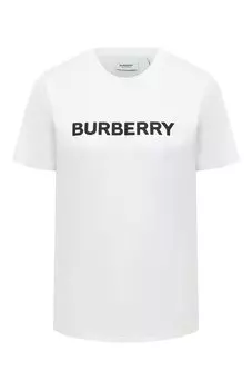 Хлопковая футболка Burberry