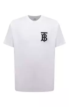 Хлопковая футболка Burberry