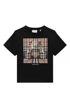Хлопковая футболка Burberry