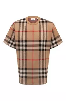 Хлопковая футболка Burberry
