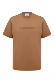 Хлопковая футболка Burberry