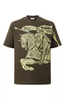 Хлопковая футболка Burberry